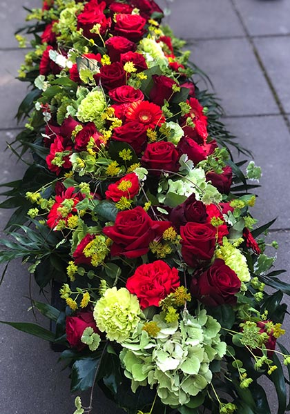 Beställ blommor till begravning i Lomma